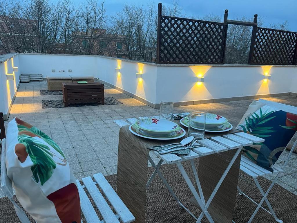 Monteverde Double Terrace Penthouse Apartment Rome Exterior photo