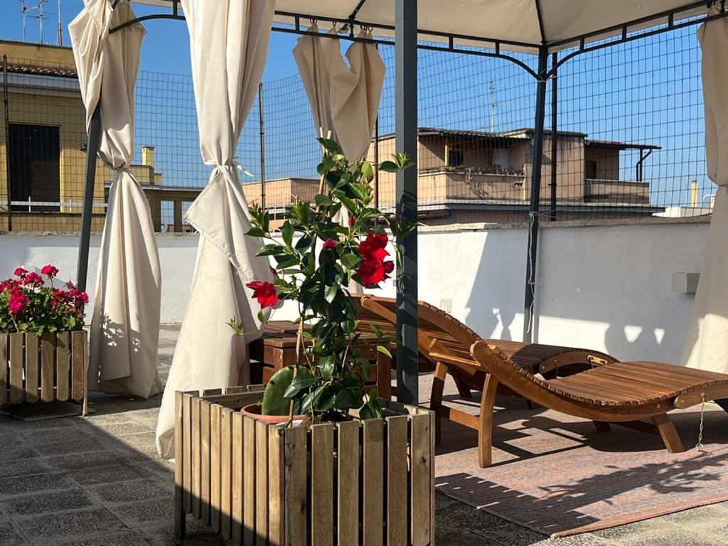 Monteverde Double Terrace Penthouse Apartment Rome Exterior photo